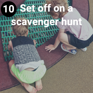 Set off on a scavenger hunt