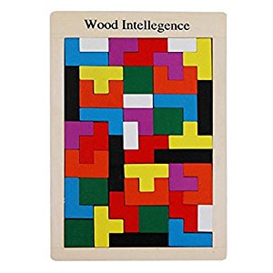 wooden tetris