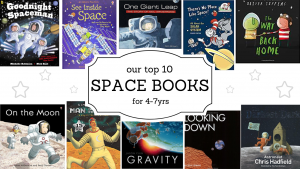 top 10 space books 4-7yrs