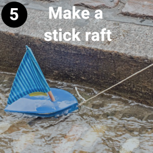 Make a stick raft